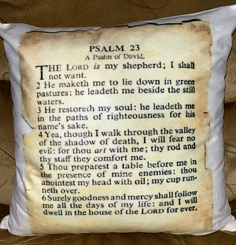 Psalms 23 The Lord is my shepard