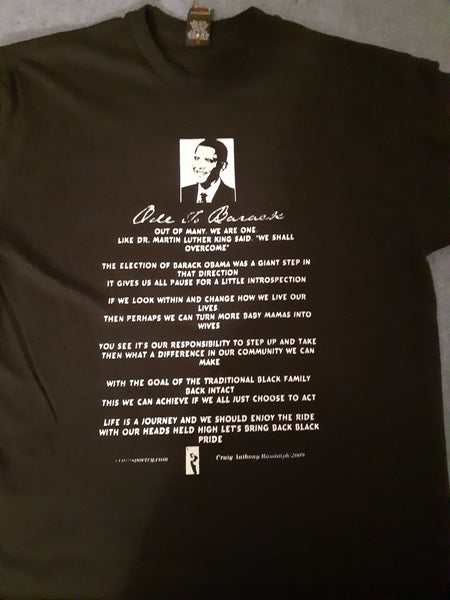Ode to Barack Short sleeve t-shirt